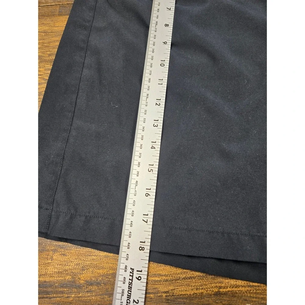 LizGolf Liz Claiborne Womens Black Wrap Front Golf Skort Size 14 RN‎ 52002